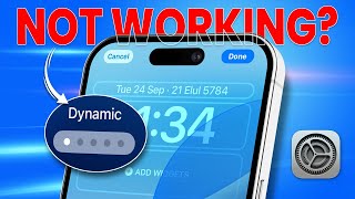 How to Solve Dynamic Wallpaper Not Working on iPhone [upl. by Lisk71]