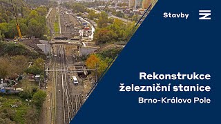 Rekonstrukce stanice  📍 BrnoKrálovo pole [upl. by Ploch]