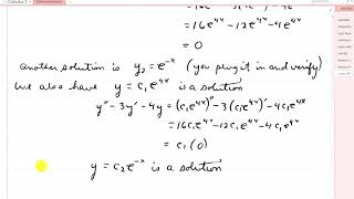 Linear differential equations [upl. by Solegna]