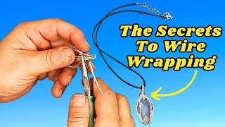 DIY Wire Wrapped Jewelry StepbyStep Tutorial [upl. by Noteek124]