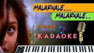 Malarkale Malarkale Unplugged Karaoke [upl. by Zendah]