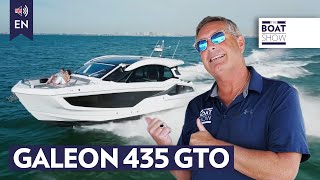 GALEON 435 GTO seen at MIBS 2024  The Boat Show [upl. by Artim560]