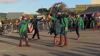 Cutlers Gate Dancing Twiglet Featuring The Dragon at The Dark Gathering in Tintagel October 2024 [upl. by Silra83]