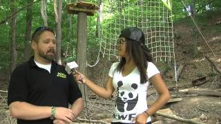 Tour of Go Ape Zip Line amp Treetop Adventure [upl. by Bacchus852]