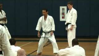 Traditional Shotokan Karate Class 2009 Sparring Drills [upl. by Lindsey]