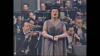 Wagner Tristan und Isolde  Liebestod  Hans Knappertsbusch amp Birgit Nilsson Colourised [upl. by Thedric]