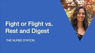 Fight or Flight vs Rest and Digest SD 480p [upl. by Kanal27]