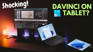 Shocking Results DaVinci Resolve 19 on a Windows Tablet [upl. by Ahsla243]