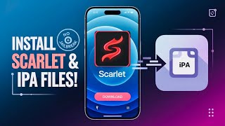 New Method Install Scarlet on iPhone amp iPad  Install IPA Files on iPhone Easily No Jailbreak [upl. by Letnuhs451]