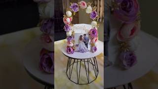 Engagement 💍 ring cake 🎂 decoration viralvideo food  cake motivtion shorts subscribe [upl. by Htebazie]