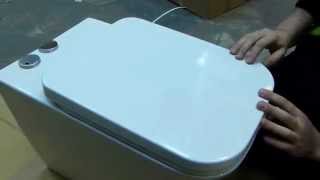 Attaching a Soft Close Toilet Seat [upl. by Kennan]