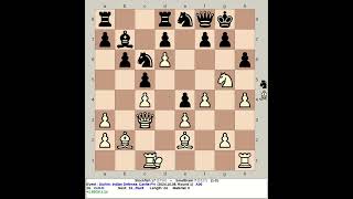 Stockfish 17 vs Smallbrain 7  Durkin Indian Defense chess [upl. by Orvan328]