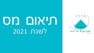 תיאום מס באינטרנט 2021 [upl. by Doane]