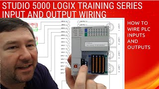 Wiring Allen Bradley Compactlogix Sinking Inputs and Sourcing Outputs [upl. by Gine]