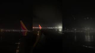 Impressive Night Descent Into Clouds amp Rain  Phoenix AZ PHX  Southwest Airlines 737 MAX 8 [upl. by Aitnauq]