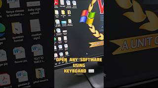 Windows tips to open any software using keyboard windows11 windows10 windowstips shorts [upl. by Aninay]