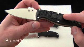 Spyderco Enuff Fixed Blade Knives [upl. by Aneer]