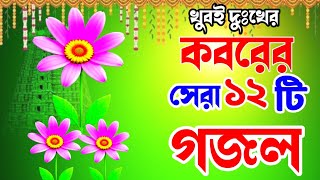 খুবই দুঃখের কবরের সেরা অন্তর ফাটা ১২ টি গজল  Heart touching gojol  Islamic Bangla gajal [upl. by Corvin]