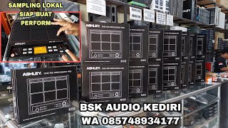 DRUM PAD ASHLEY DME705  MIDI KENDANG  SAMPLING LOKAL [upl. by Nerred]