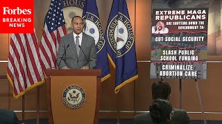 End This Nightmare Jeffries Shreds Extreme MAGA Republicans For Possible Government Shutdown [upl. by Eerac4]