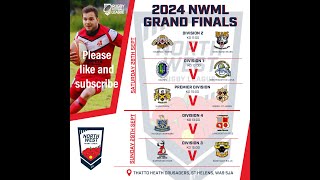 NWML Div 2 Grand Final 2024Hindpool Tigers v West Bank Bears [upl. by Neelyhtak782]