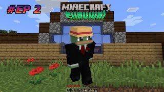 JEG BYGGER MIN base ep 2  MINECRAFT eventyret [upl. by Rena]