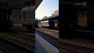 Manovra E 464 a Messina cle trainspotting railway train [upl. by Aicekan]