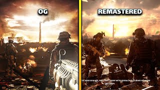 Cool Changes In Whiskey Hotel Mission  MW2 OG vs Remastered  PART 13 [upl. by Lorrayne321]