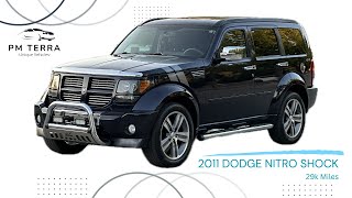 2011 DODGE NITRO SHOCK 29k miles exterior and interior [upl. by Alleda306]