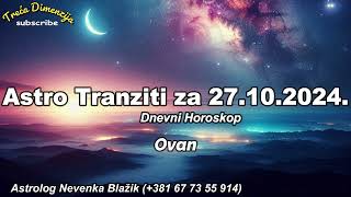 Astro Tranziti za Nedelju 27 Oktobar [upl. by Meyer848]