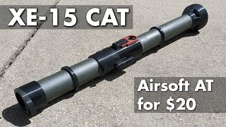 Airsoft AntiTank for 20 The XE15 CAT Rocket Launcher [upl. by Levina36]