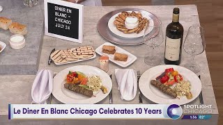 Le Diner En Blanc Chicago Celebrates 10 Years [upl. by Enileme951]