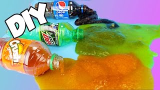 DIY EDIBLE SODA SLIME SO EASY  NICOLE SKYES [upl. by Arac]