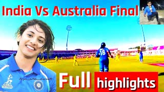 India vs australia women final match full highlights women cricket highlights [upl. by Morrell]