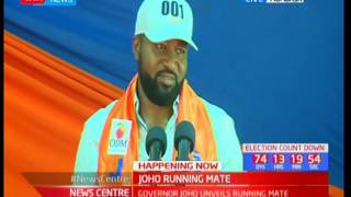 Governor Hassan Joho picks Dr William Kazungu Kingi as running mate [upl. by Kenti]