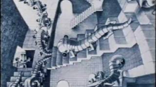 M C Escher Animation Coventry University 1981 [upl. by Hanala]