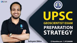 UPSC GEOSCIENTISTGEOCHEMIST  PREPARATION STRATEGY [upl. by Anilesor]