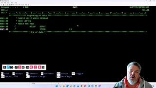 RPG 101 Ep1  Basic old fashioned AS400 RPG Hello World Example [upl. by Yramesor]