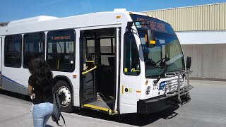 SARNIA TRANSIT 171 ON ROUTE 9 LAMBTON COLLEGEHERITAGE PARK [upl. by Nefen912]