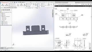 Curso de Solidworks para iniciantes  Parachoque traseiro [upl. by Nylicaj]