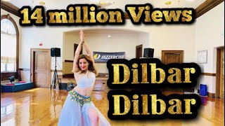 DILBAR  Satyameva Jayate  John Abraham Nora Fatehi  Easy Dance Steps  Belly Fitness  By KK [upl. by Elyn]