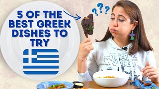 What Do Greek People Order at Greek Restaurants 🇬🇷 [upl. by Yelserp]