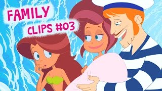 Zig amp Sharko  Family Clips3  HD [upl. by Gradeigh]