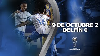 9 de Octubre vs Delfín 20  RESUMEN  CONMEBOL Sudamericana [upl. by Nadirehs803]