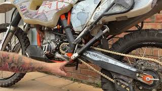 Swiftkicker installed on KTM 500EXC [upl. by Papotto393]