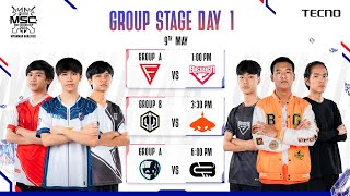 MSC 2024 MM Qualifier Group Stage Day 1 [upl. by Adnolay]