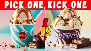 Sweet Treat Showdown Pick One Kick One🍧🧁 [upl. by Llenra]