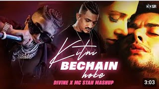 Kitni Bechain Hoke Ft DIVINE x MC STAN  St Mahi official  DRILL MASHUP VS  Kitni hindi song 2024 [upl. by Blight]