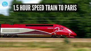 Thalys Standard Class Experience Brussels Midi to Paris Gare Du Nord [upl. by Lashonde]