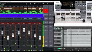 How To Behringer Wing Multitrack Mixing Wing virtual Soundcheck [upl. by Akemor724]